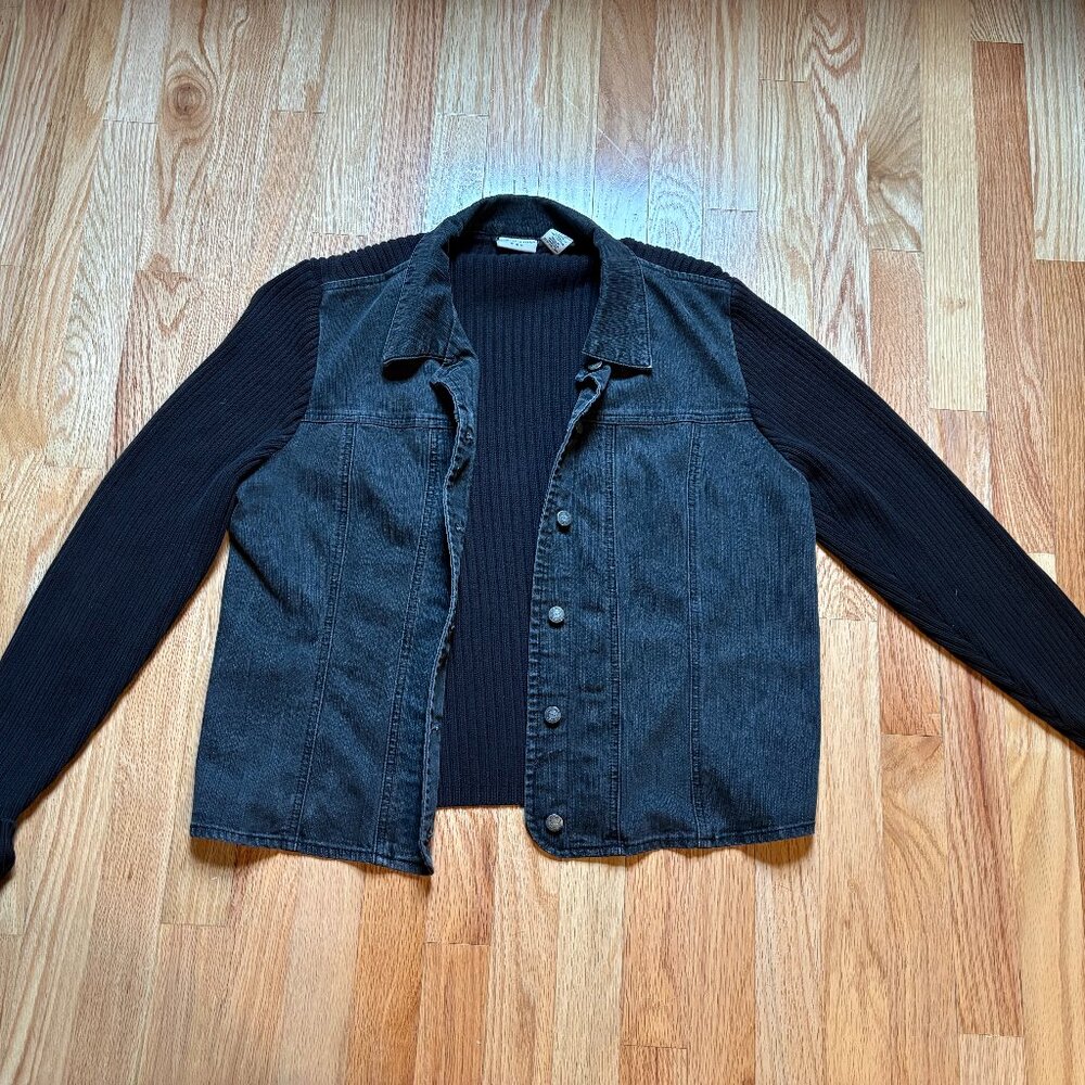 Covington Denim and Sweater Jacket